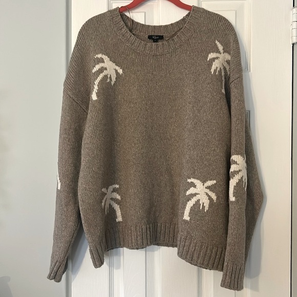 Rails Sweaters - Rails Zoey Palm Tree Crewneck Sweater